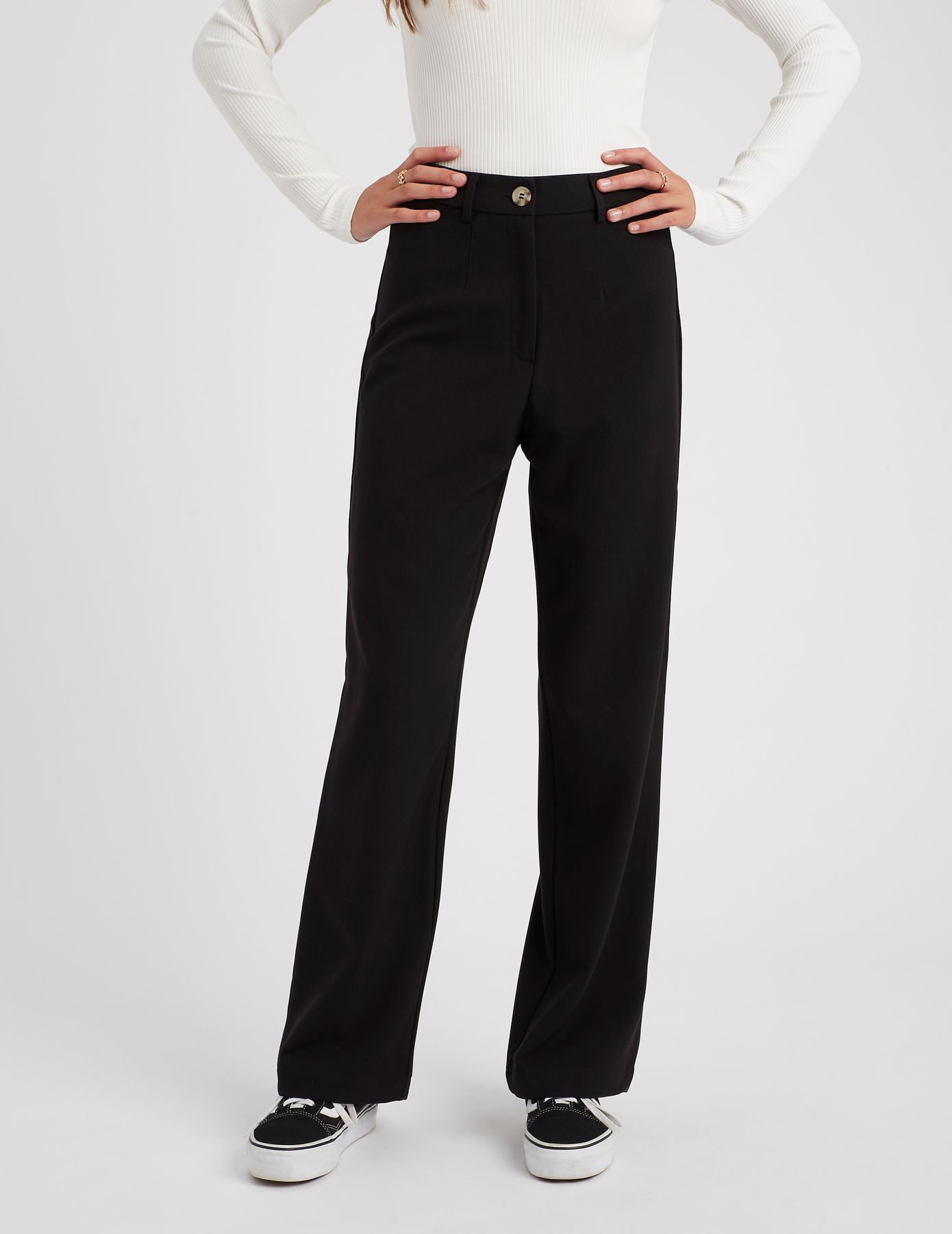 Pantalon tailleur polyester recyclé