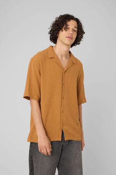 Chemise manches courtes gaze de coton