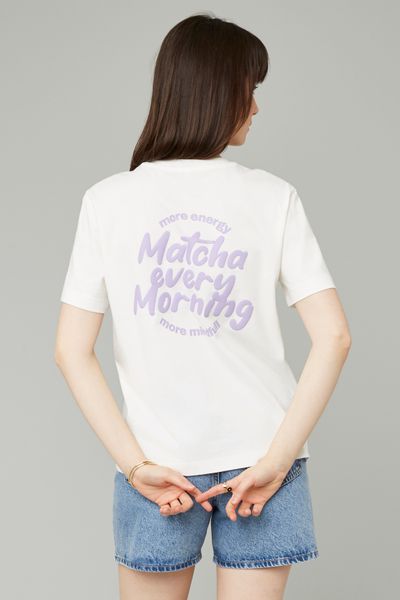 T-shirt imprim&eacute; devant/dos