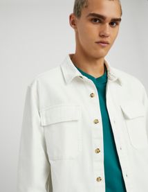 Surchemise twill unie