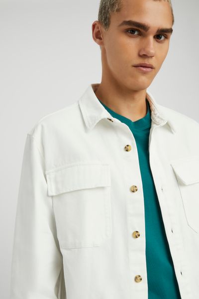 Surchemise twill unie