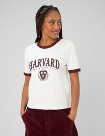 T-shirt imprim&eacute; licence Harvard