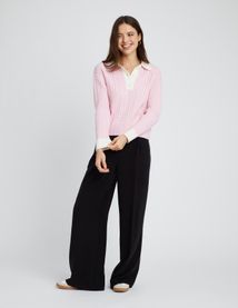 Pull col polo fantaisie