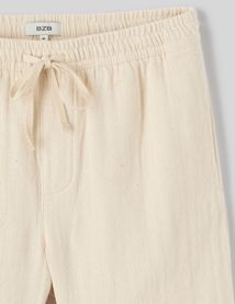 Bermuda gaze de coton
