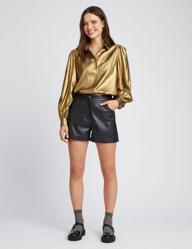 Chemise dorée