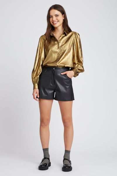 Chemise dorée