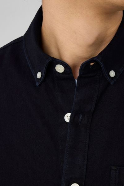 Chemise indigo