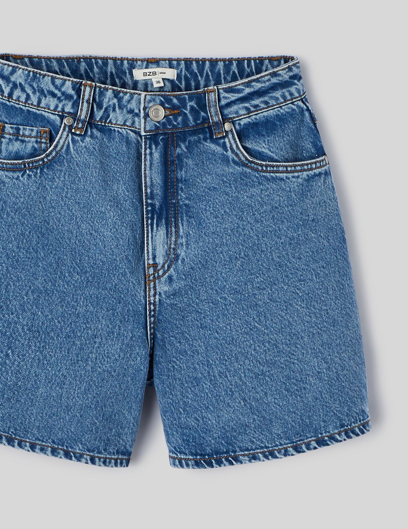 Short en jean mom fit