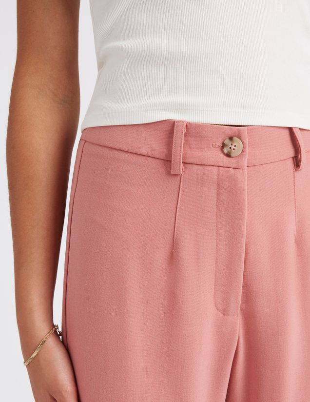 Pantalon tailleur polyester recyclé