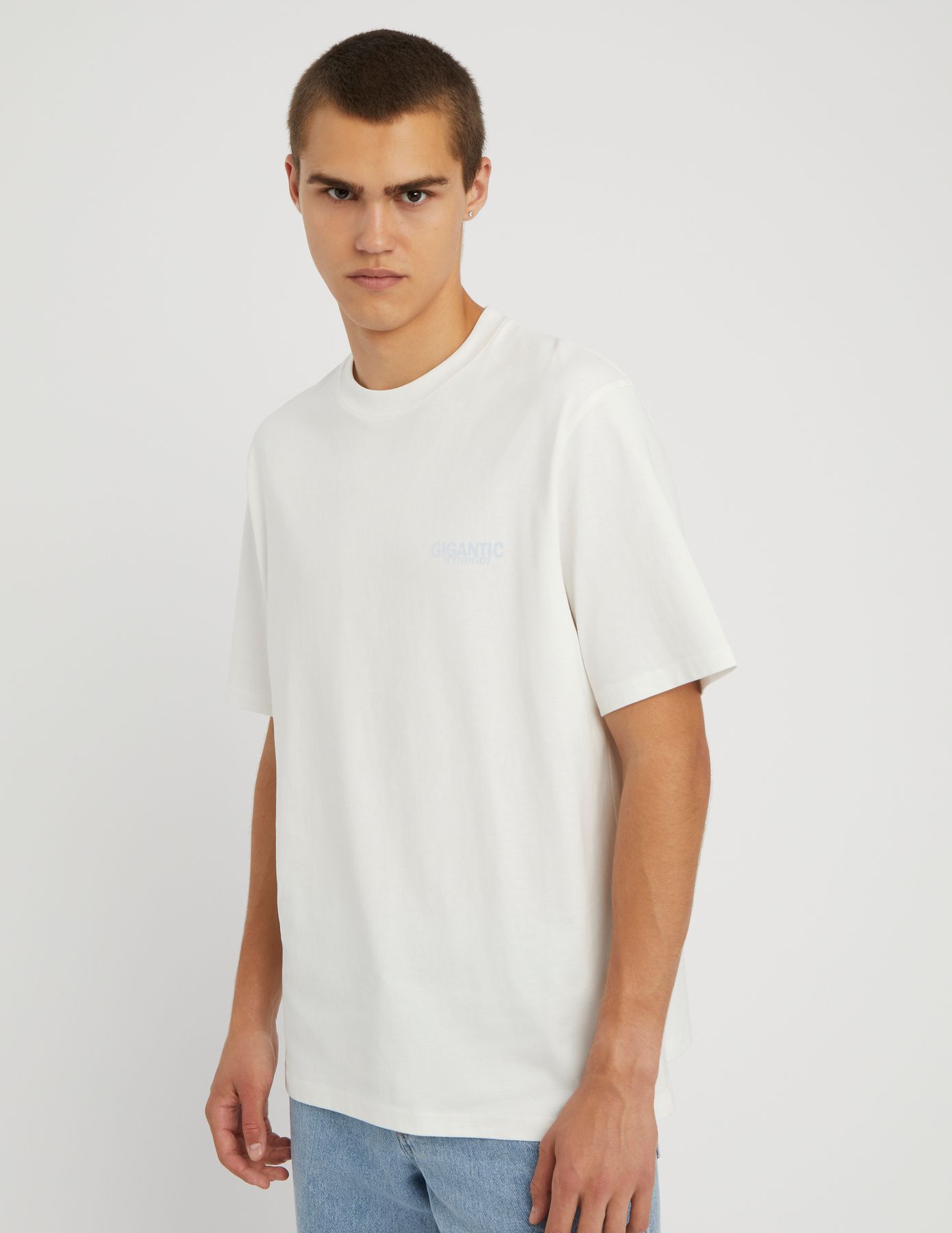 T-shirt imprim&eacute; devant dos