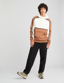 Sweat à capuche colorblock