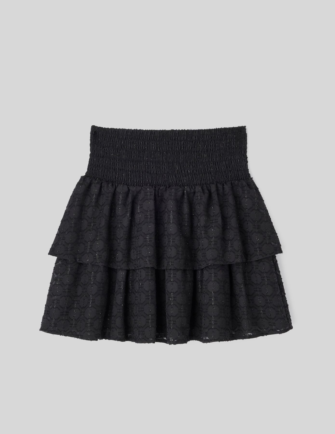 Jupe courte jacquard