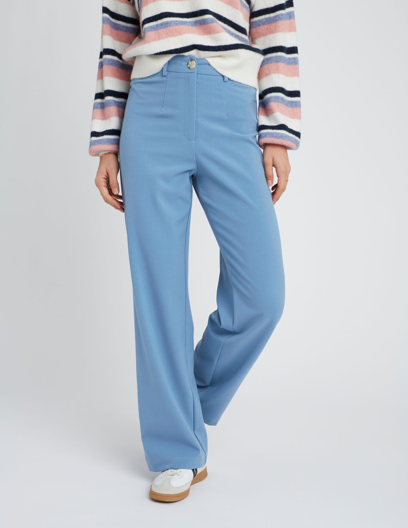 Pantalon tailleur polyester recyclé