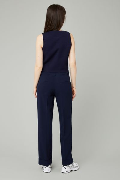 Pantalon à revers