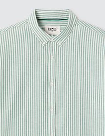 Chemise rayée ajustée