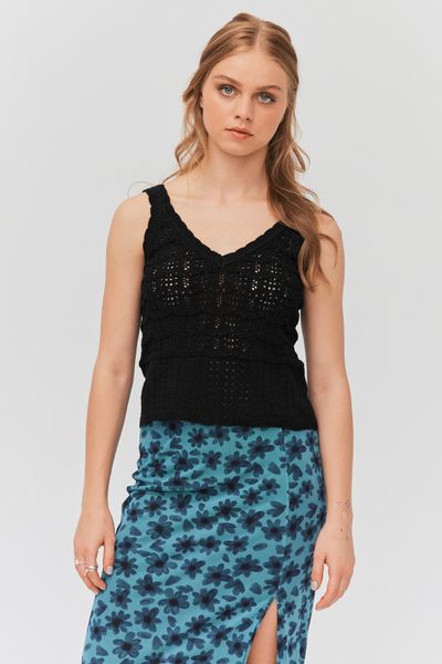 Débardeur en crochet