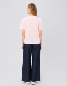 T-shirt imprim&eacute; devant