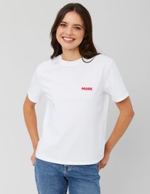 T-shirt imprimé devant/dos