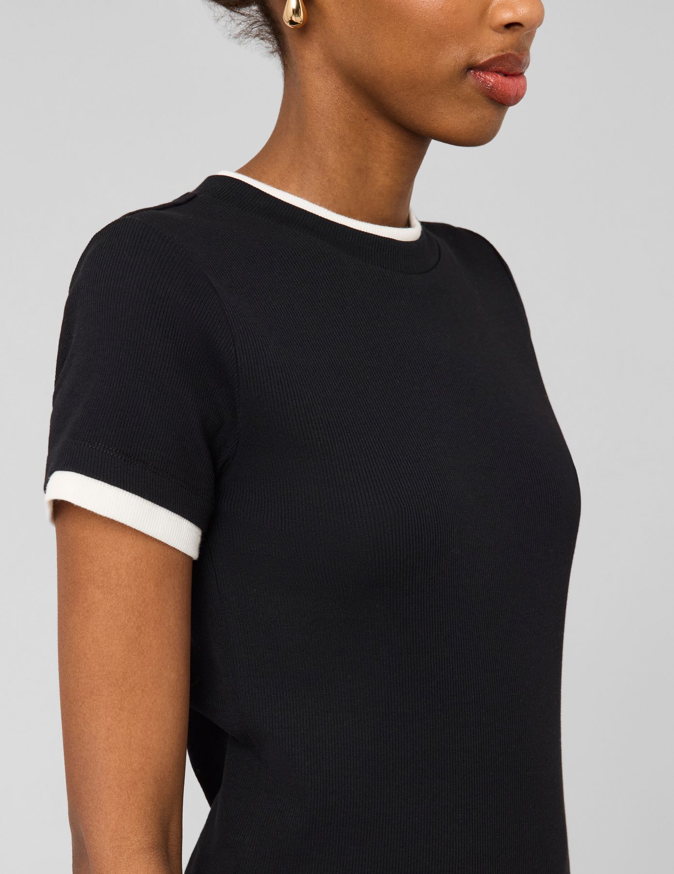 T-shirt effet de superposition