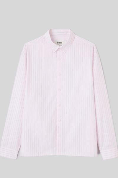 Chemise &agrave; rayures fines