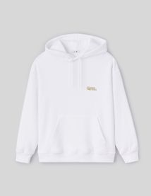 Sweat capuche imprimé dos