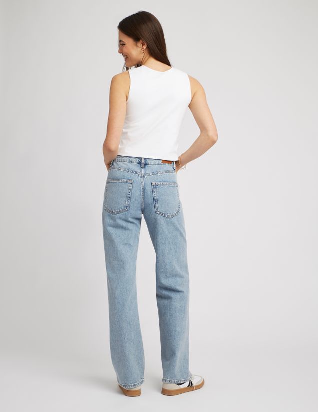 Jean straight taille standard