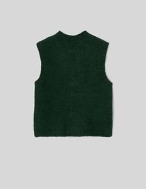 Gilet sans manche &agrave; n&oelig;uds