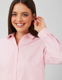 Chemise oxford rayée