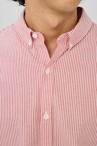 Chemise rayée droite