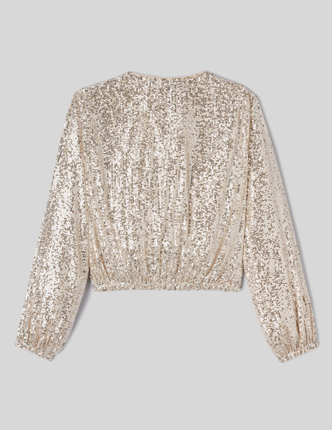 Blouse &agrave; sequins