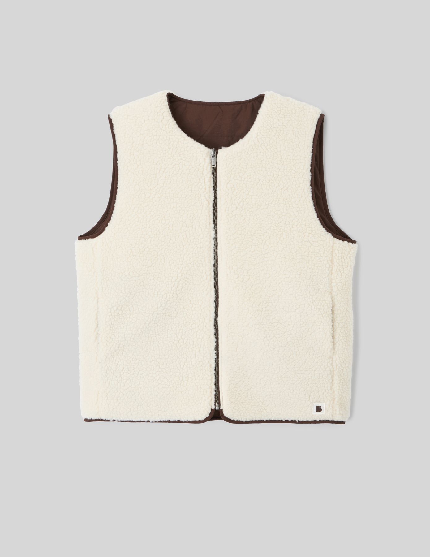 Blouson sans manches réversible