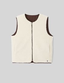 Blouson sans manches réversible