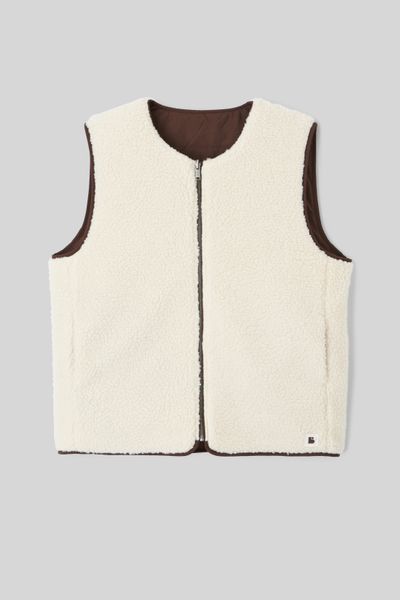 Blouson sans manches réversible