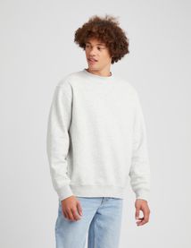 Sweat col rond uni