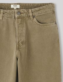 Pantalon loose de couleur