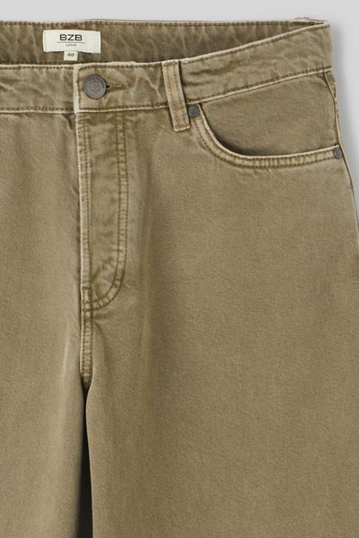 Pantalon loose de couleur
