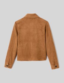 Veste en suédine