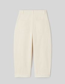 Pantalon balloon en velours