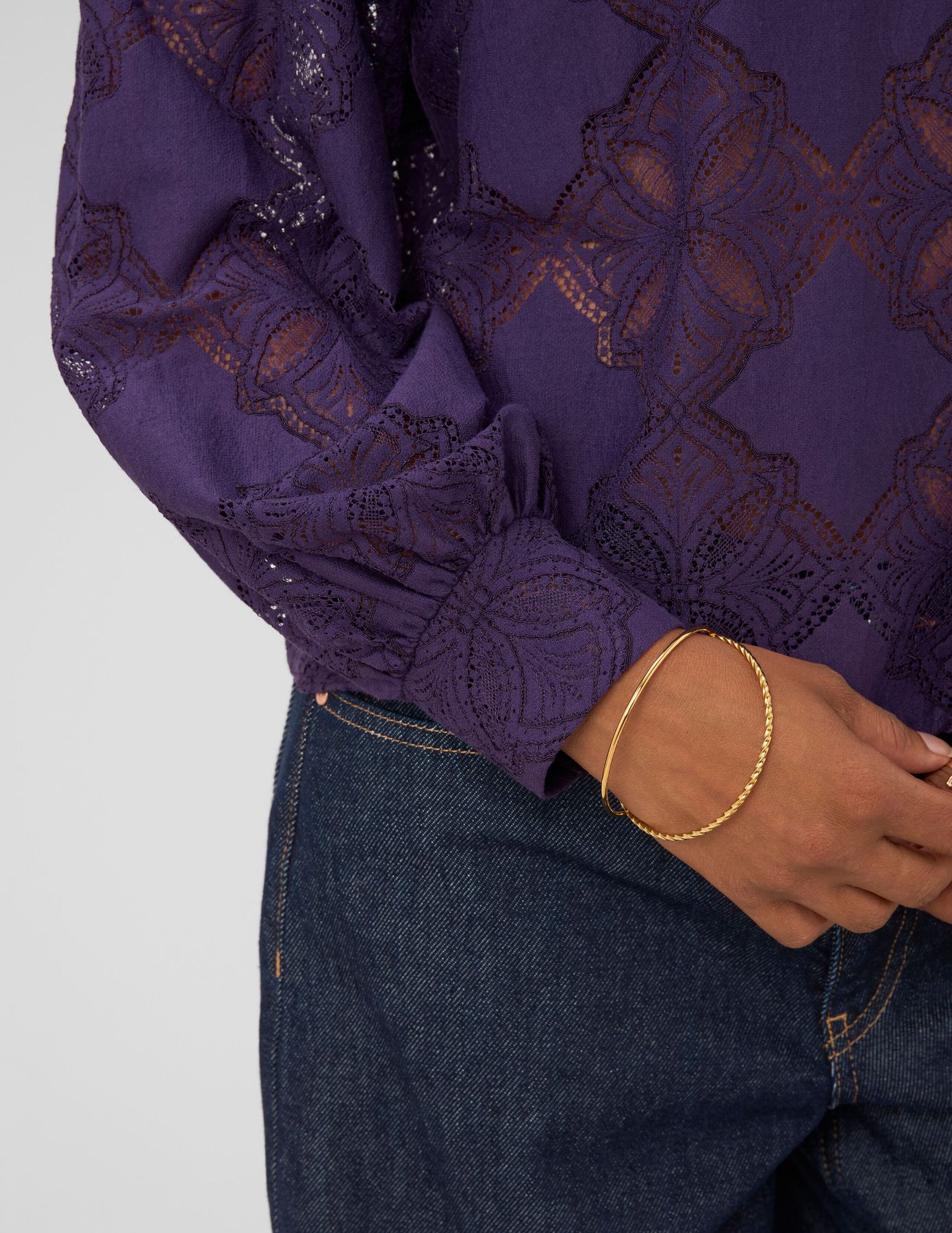 Blouse manches longues