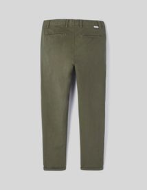 Pantalon chino ajusté