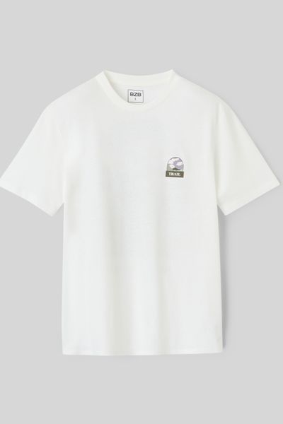 T-shirt imprimé devant/dos