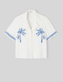Chemise brodée
