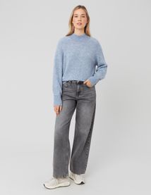 Pull col montant premium
