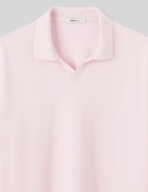 Polo matière fantaisie