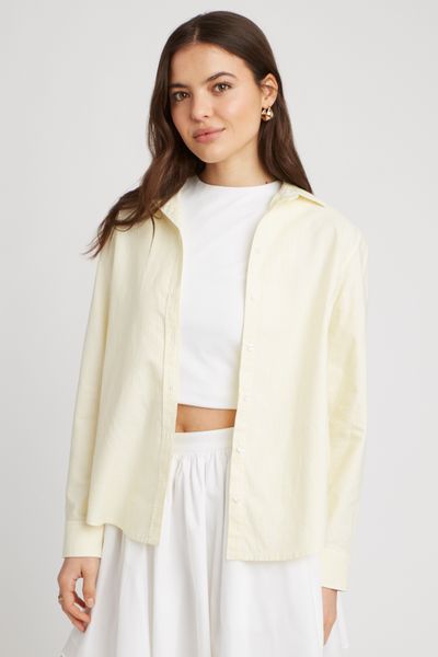 Chemise oxford rayée