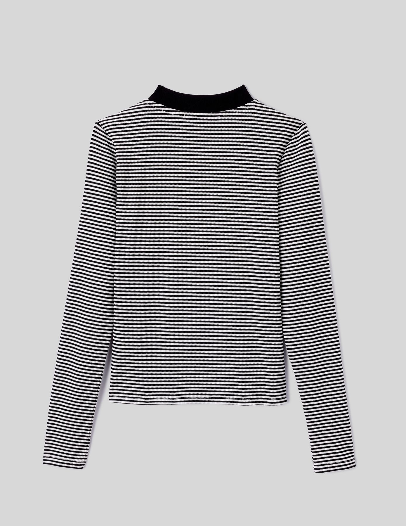 T-shirt brodé rayé