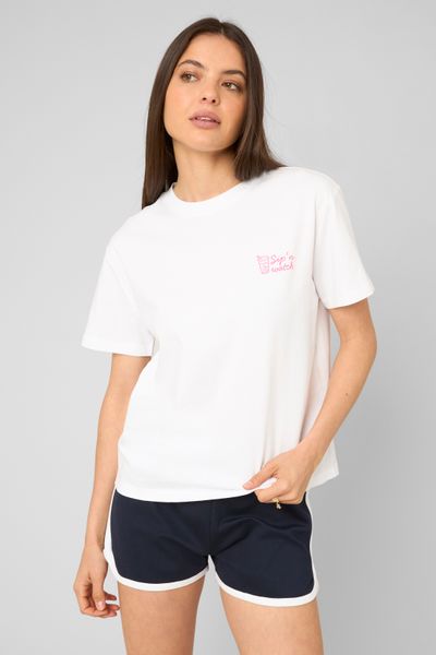 T-shirt imprim&eacute; devant/ dos