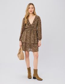 Robe imprim&eacute; fleuri