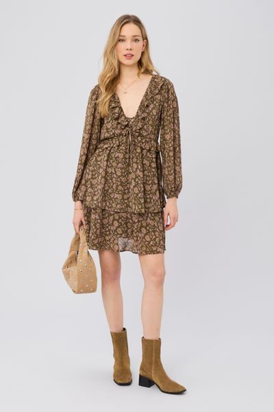 Robe imprim&eacute; fleuri