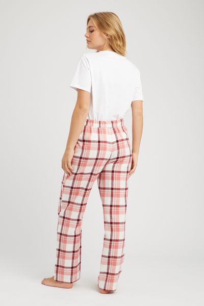 Bas de pyjama à carreaux